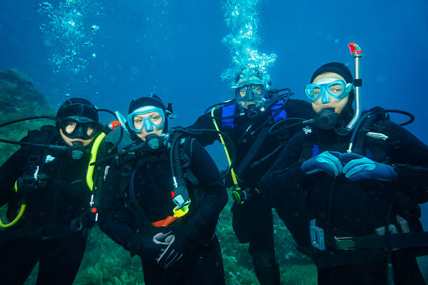 Group of divers